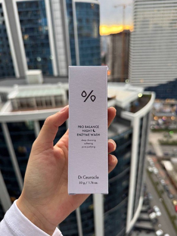 Энзимная пудра с древесным углем Dr.Ceuracle