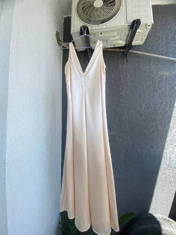 Oversize Satin Dress S-M
