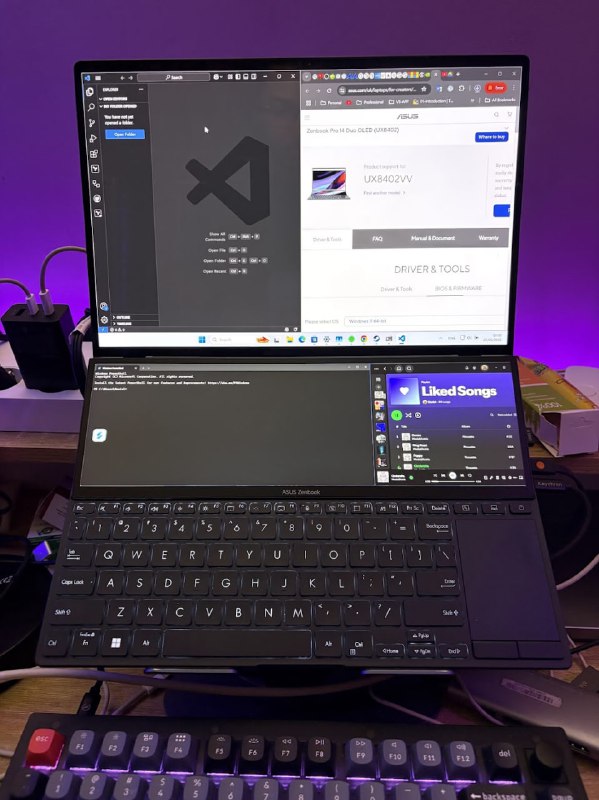 Ноутбук ASUS Zenbook Pro 14 Duo OLED UX8402VV