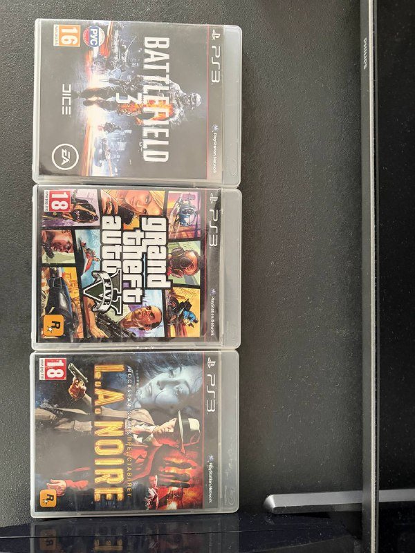 PlayStation 3, джойстики, набор игр 3