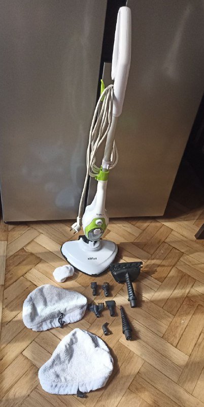 Паровая швабра Kitfort с насадками