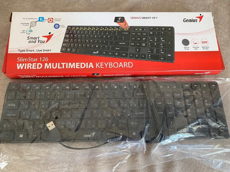 Клавиатура проводная Genius 2