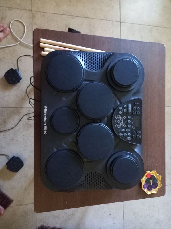 Звуковая карта M-Audio, электронные барабаны, безладовый бас с подключкой