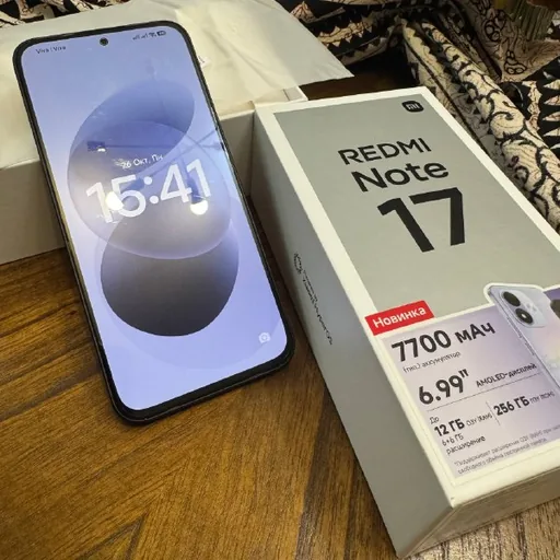 Телефон Redmi Note 17 black 6 GB RAM 256 GB