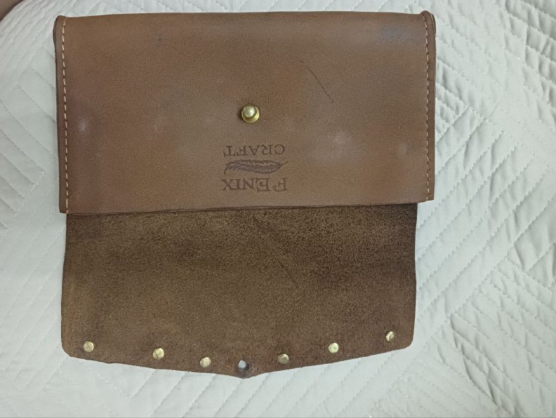 Сумка на пояс из натуральной кожи 3