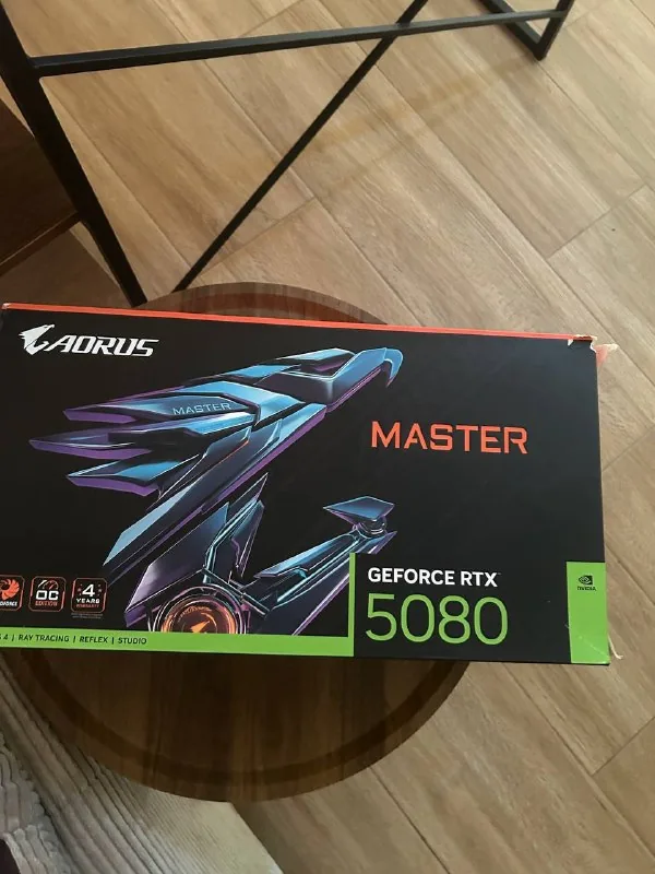 Видеокарта RTX 5080 Aorus Master 1