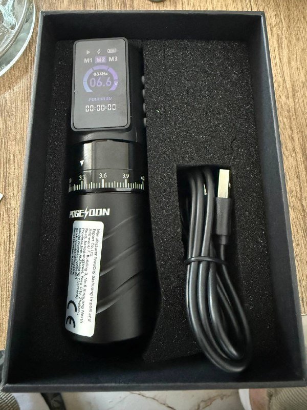 Тату-машинка Poseidon новая в коробке 2