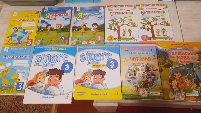 Учебники и рабочие тетради 3 класс
