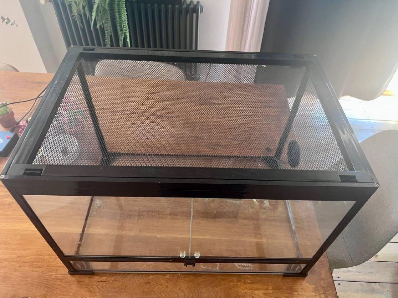 Террарриум для рептилий 60х40х40 см 2