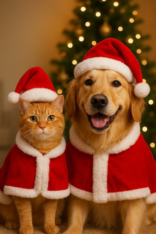 Присмотр за животными на новогодние праздники