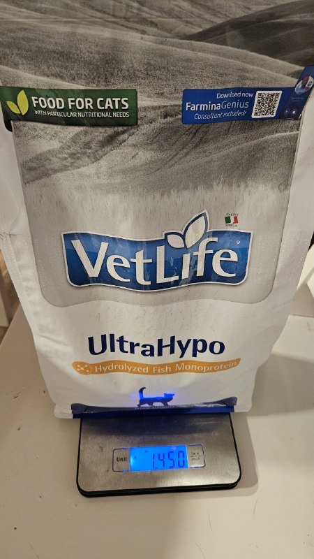 VetLife UltraHypo корм для кота 1.450 кг
