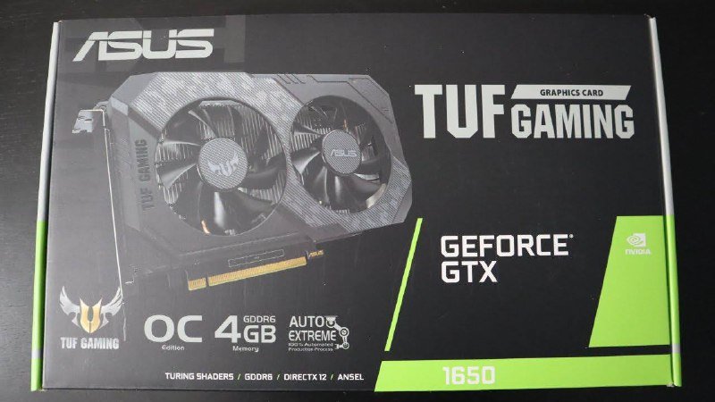 Видеокарта ASUS GTX 1650 OC 4GB