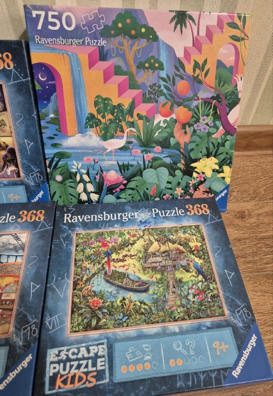 Пазл-квест Ravensburger 368 и 750 элементов 6