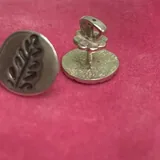 Серьги-гвоздики серебряные 2