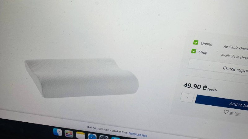 Подушки с функцией памяти 3 штуки 10