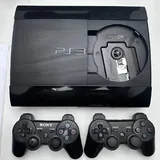 PS3 Super Slim, два джойстика 2