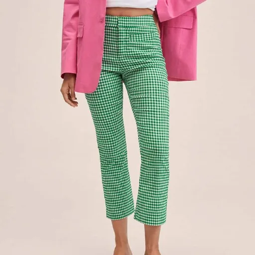 Cropped MANGO trousers
