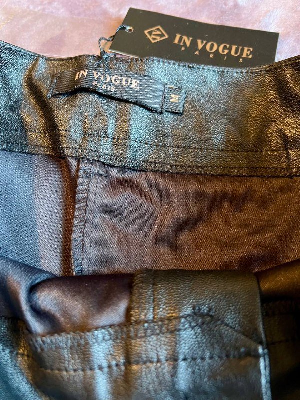 Шорты кожаные женские размер 36 4