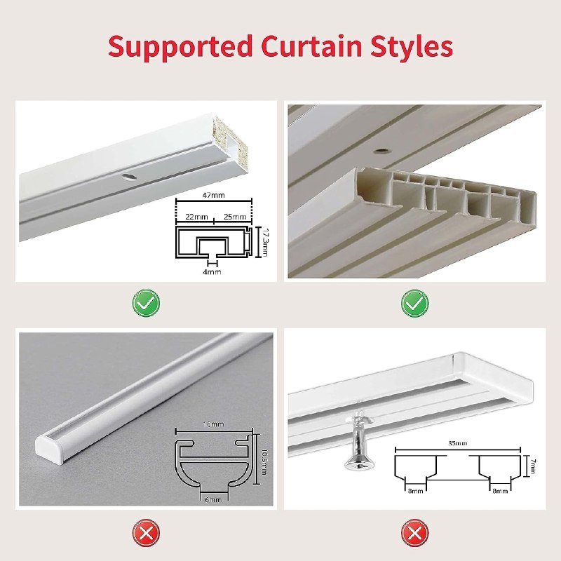 Умный привод для штор SwitchBot Curtain 2