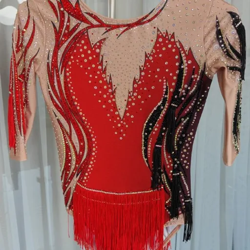 Leotard for rhythmic gymnastics