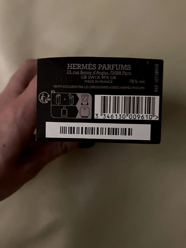Мужской парфюм Terre d'Hermes Eau de toilette 5