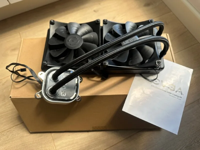 EVGA CLC280 водяное охлаждение 1