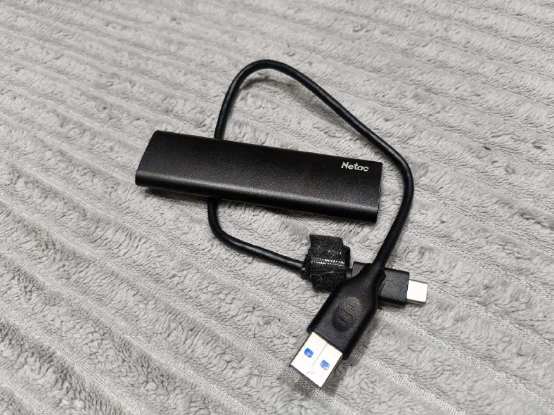 Внешний SSD Netac 500 ГБ 1