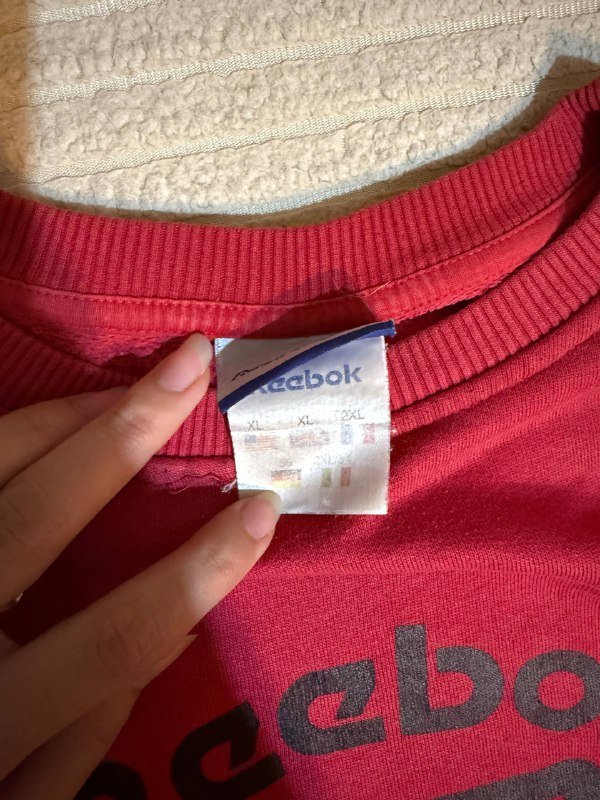 Винтажный свитшот Reebok размер XL оверсайз 2