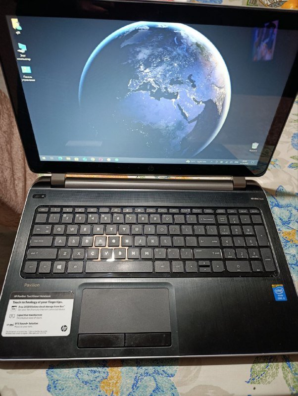 Ноутбук HP с сенсорным экраном