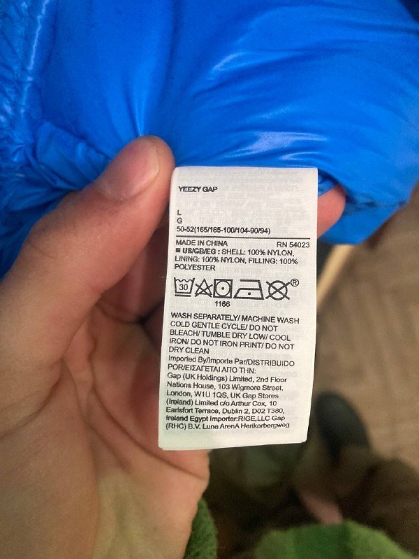 Куртка пуховик Yeezy Gap Round Jacket размер L новая 3