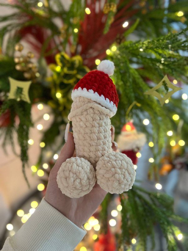 Новогодний баклажанчик