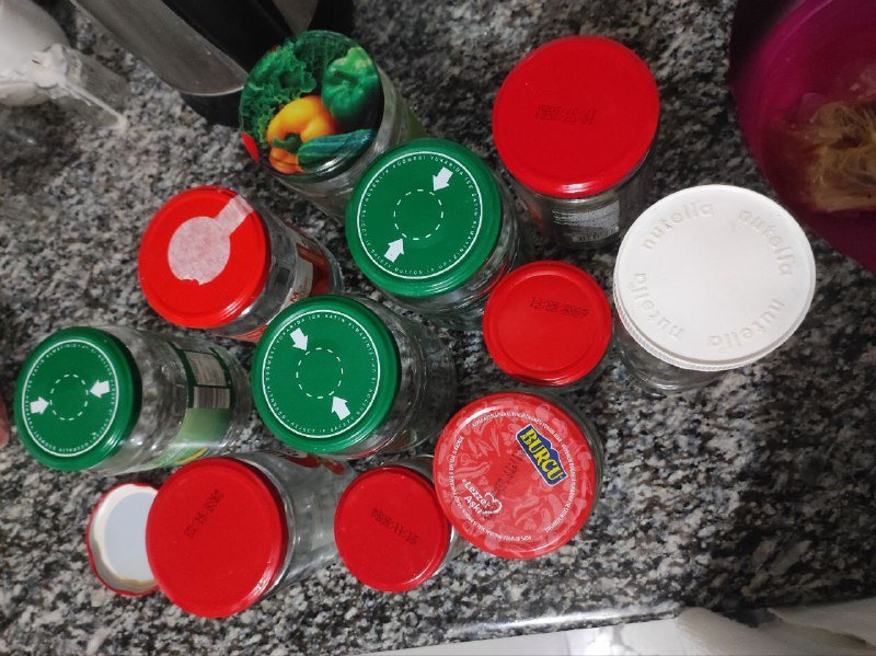 Стеклянные банки 10 штук