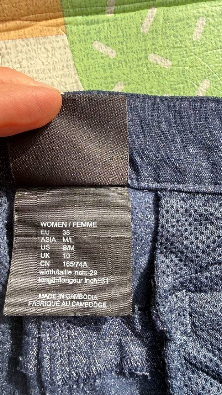 Трекинговые брюки Jack Wolfskin S/M 3