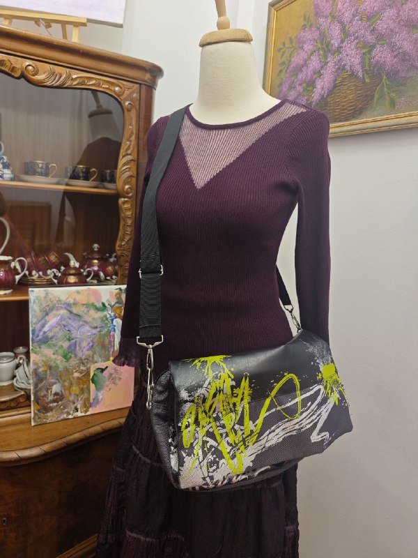 Кожаная сумка с защитой для ноутбука, ручная сумочка под бокал и бутылку 5