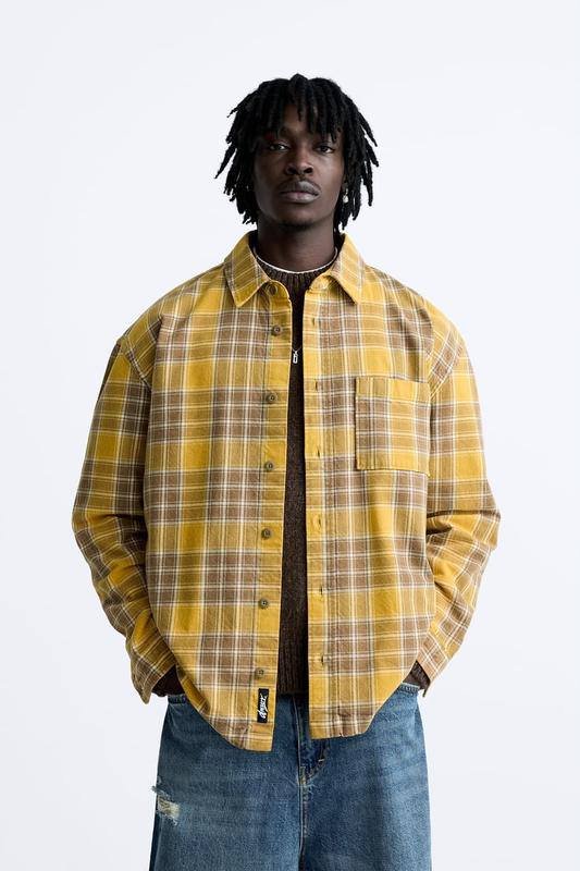 топы Zara, New Yorker, мужские шорты HM, мужская рубашка 5