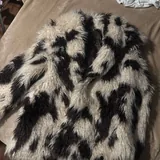Yellow coat, leather jacket, Sandro Ferrone coat, Collage jacket, River Island fur coat, Ipekyol leather coat 9
