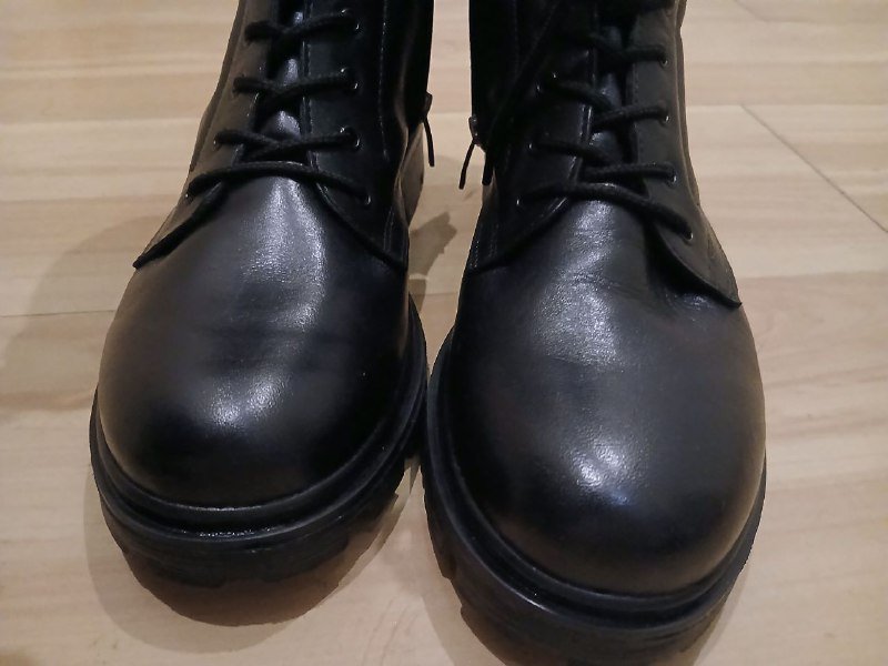 Кожаные берцы 41 размер 2