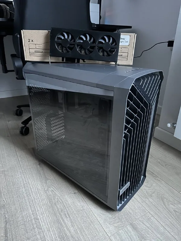 Корпус Fractal Torrent XL, охлаждение Jonsbo 1