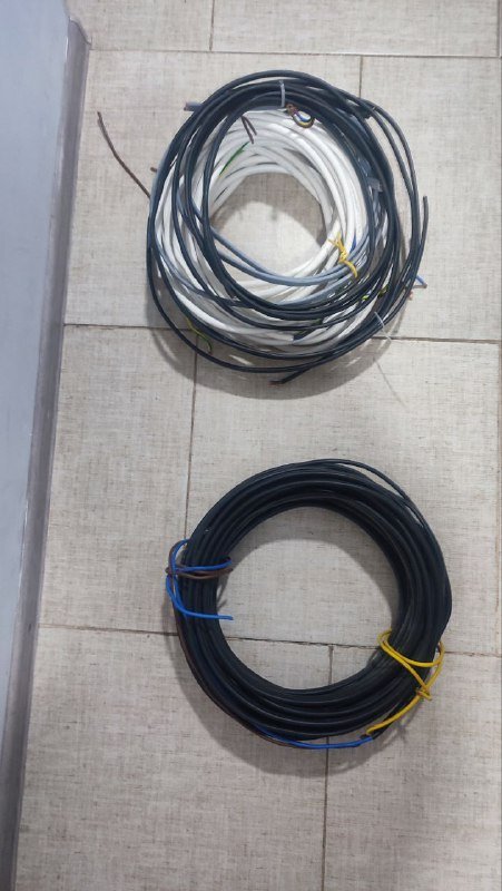 Остатки кабеля медь и алюминий