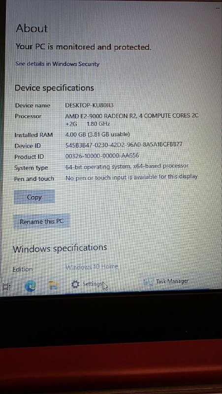 Ноутбук Lenovo Ideapad 320-15AST 7
