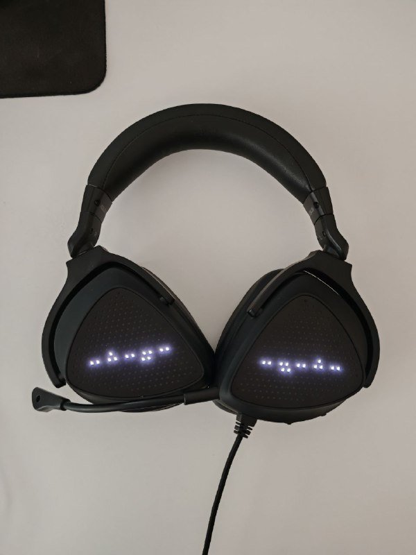 Проводные игровые наушники ASUS ROG Delta S Animate