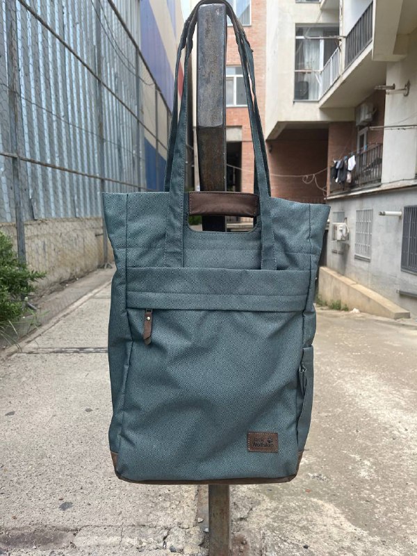 Jack Wolfskin сумка рюкзак шопер PICCADILLY Greenish Grey
