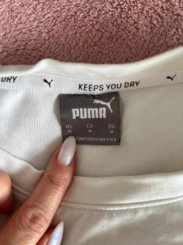 Футболка Puma, чёрные брюки Puma 2