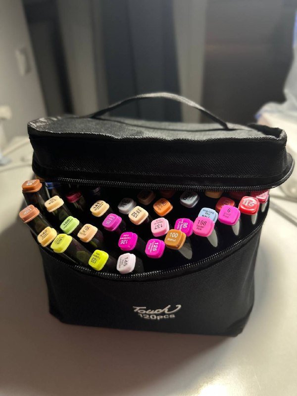 Набор спиртовых маркеров 120 шт