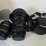 Canon EOS 500D, объектив 18-55mm, объектив EF 17-40mm, сумка Lowepro 1