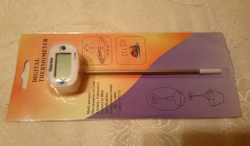 Цифровой кухонный термометр для мяса и напитков