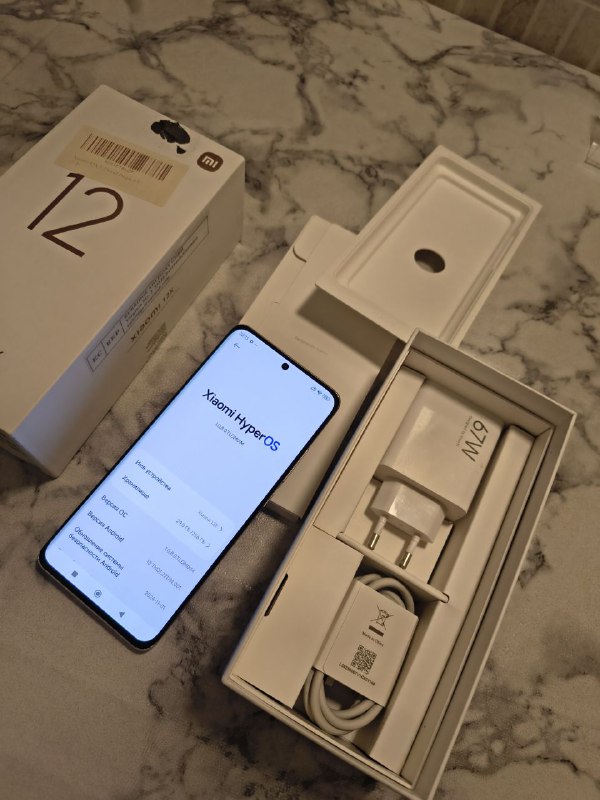 Xiaomi mi 12x, 8 GB RAM, 256 GB память 6