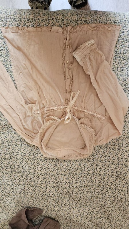 Блуза, сумка макраме, белые джинсы, платье, кимоно, брюки, кофта H&M 2
