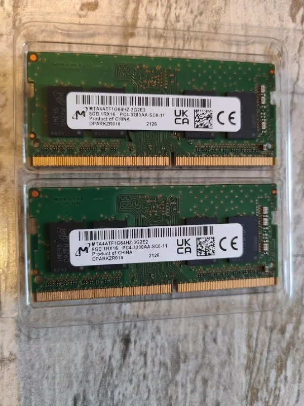 Оперативная память для ноутбука, 2 модуля DDR4 16 ГБ