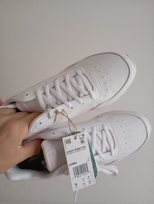 Кроссовки Reebok белые, размер 39-40 2